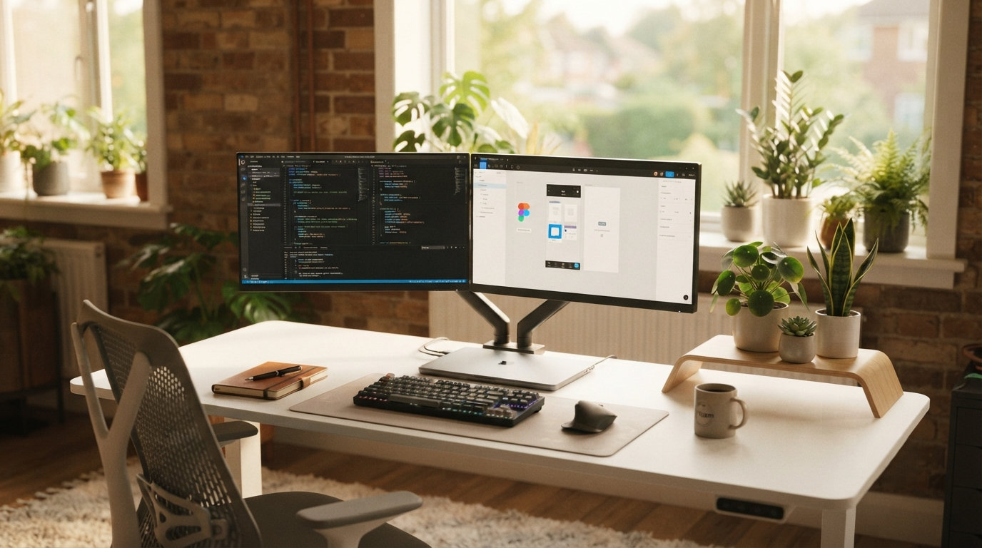 Our development workspace